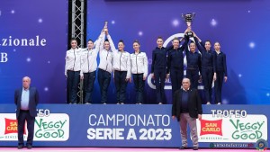 podio serie a2 foto simone ferraro sfa00784